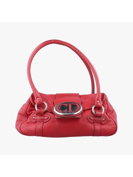 Dior Handbags - ★SOLD★ Dior Cdlogo Red Leather Handbag